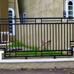pagar besi minimalis model terbaru